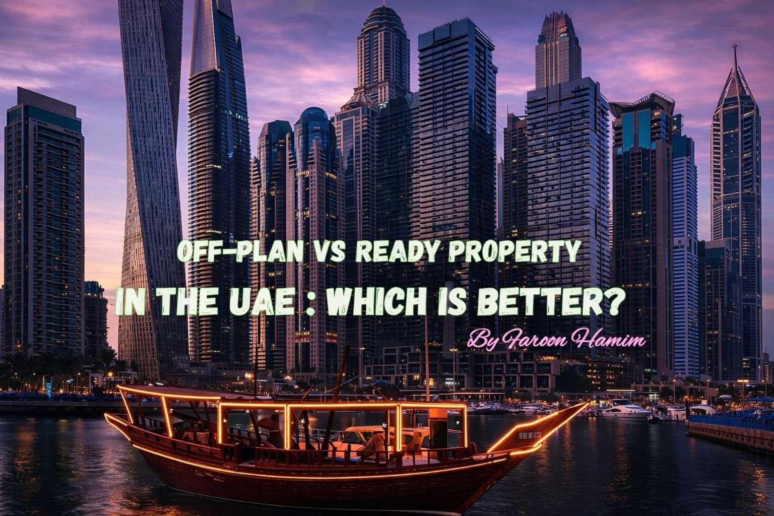 Off-Plan vs Ready Property in the UAE: Which Is Better?